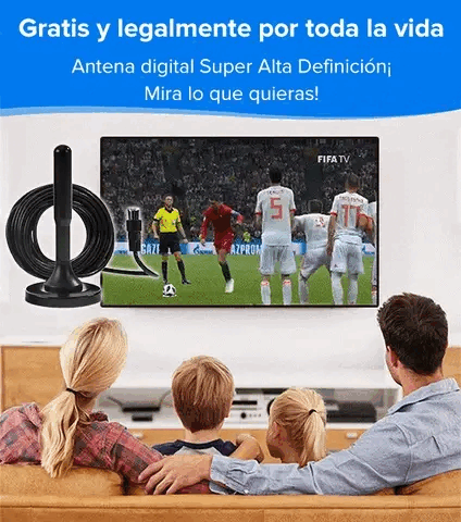 Antena Digital Ultra HD