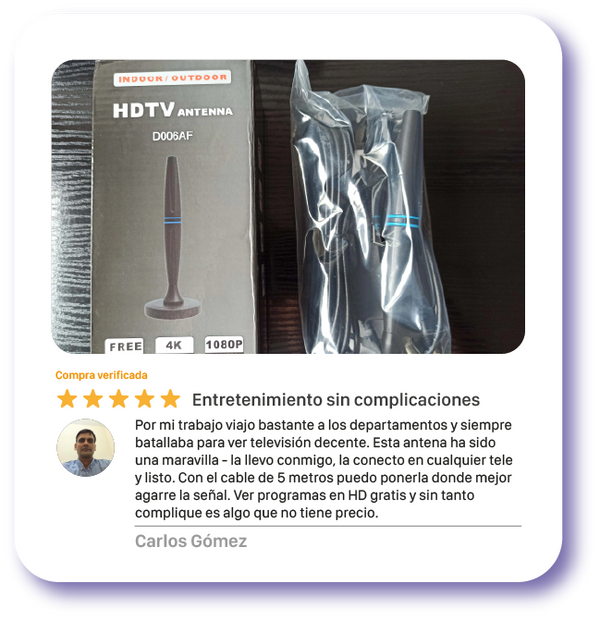 Antena Digital Ultra HD